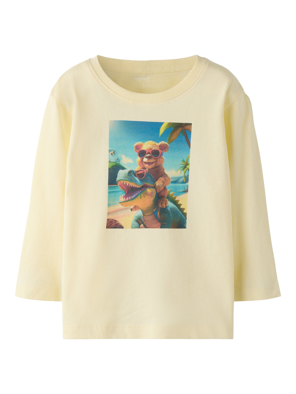Pear sorbet dino Name it - Langærmet T-shirt - 13238400