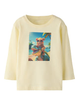 Pear sorbet dino Name it - Langærmet T-shirt - 13238400