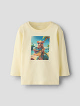 Pear sorbet dino Name it - Langærmet T-shirt - 13238400
