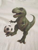 Antique White Dino Football Bluse fra Name it - 13238400