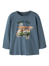Blue Mirage Road Trip Bluse fra Name it - 13238400