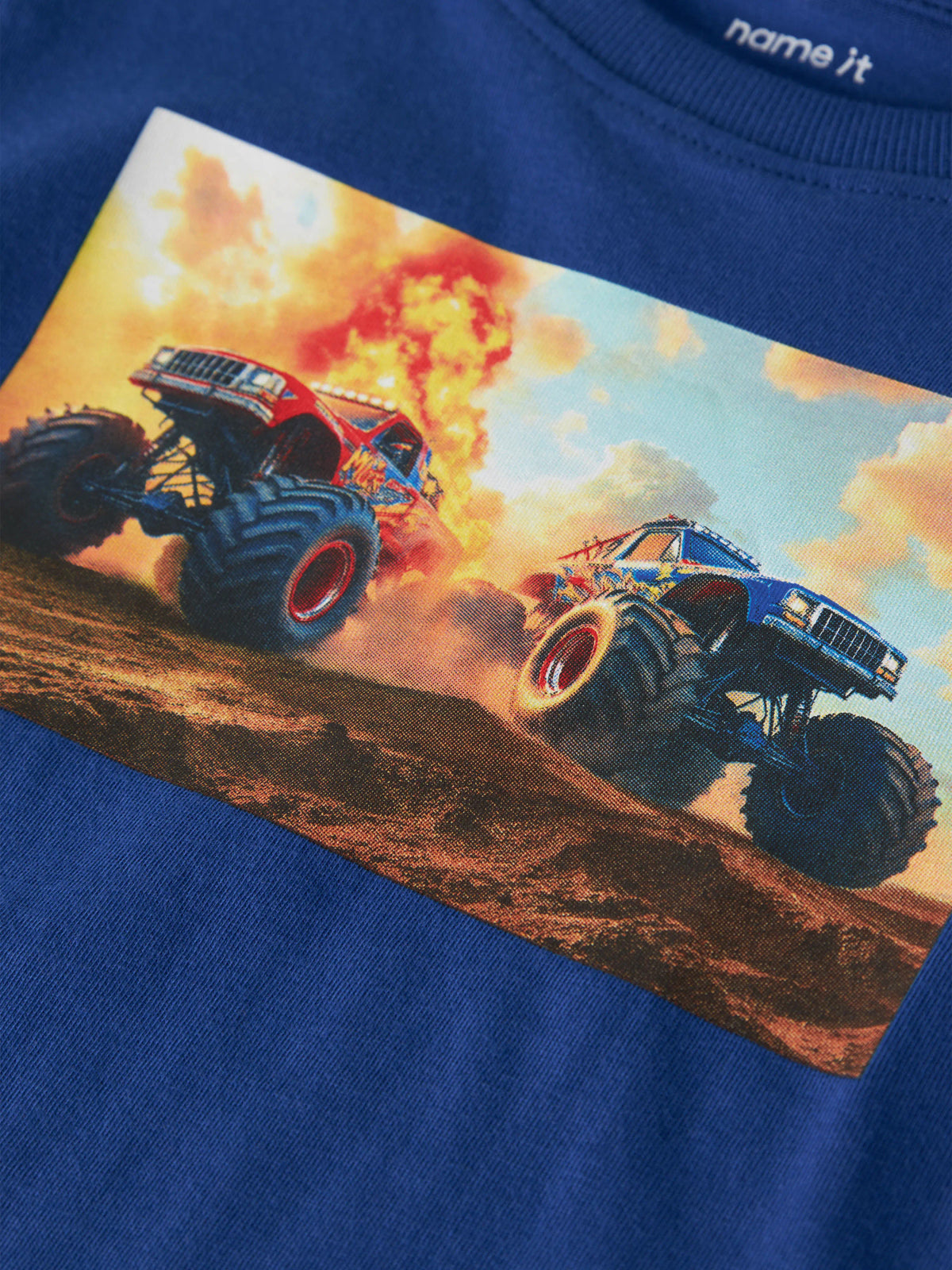 Surf the Web Monstertruck Bluse fra Name it - 13238400