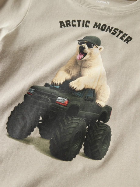 Island Fossil Monstertruck Polar Bear Bluse fra Name it - 13238400