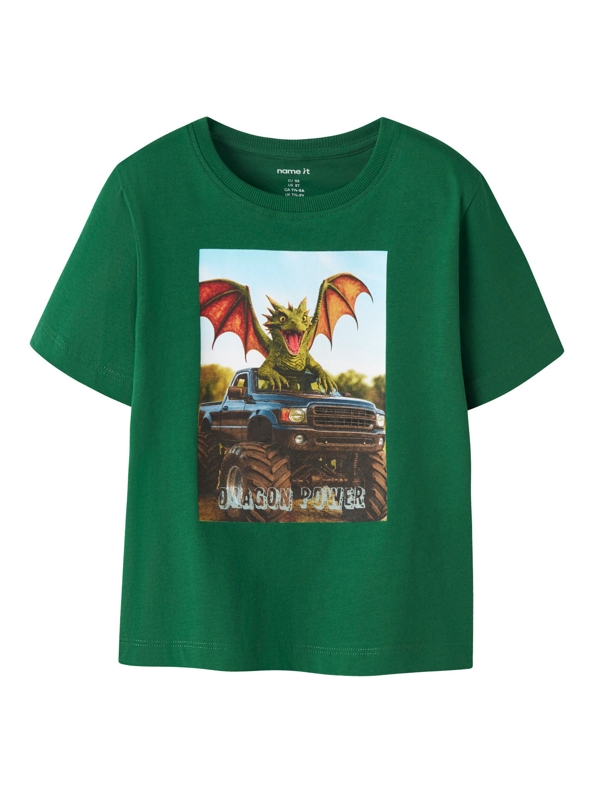 Verdant Green Dragon Power Bluse fra Name it - 13241569