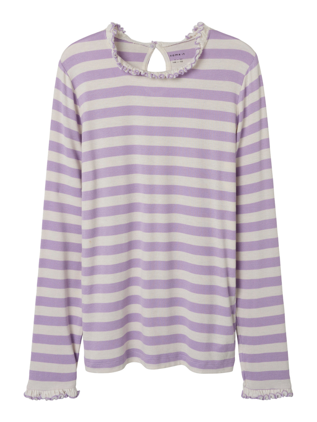 Lavendula Bright Withe Top fra Name it - 13242470