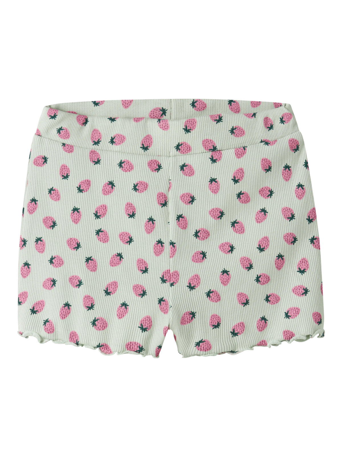 Pale Aqua Strawberries Shorts fra Name it - 13244067