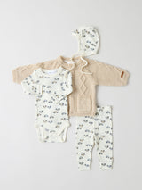 Coconut Milk AOP uld Leggings fra Name it - 13246883