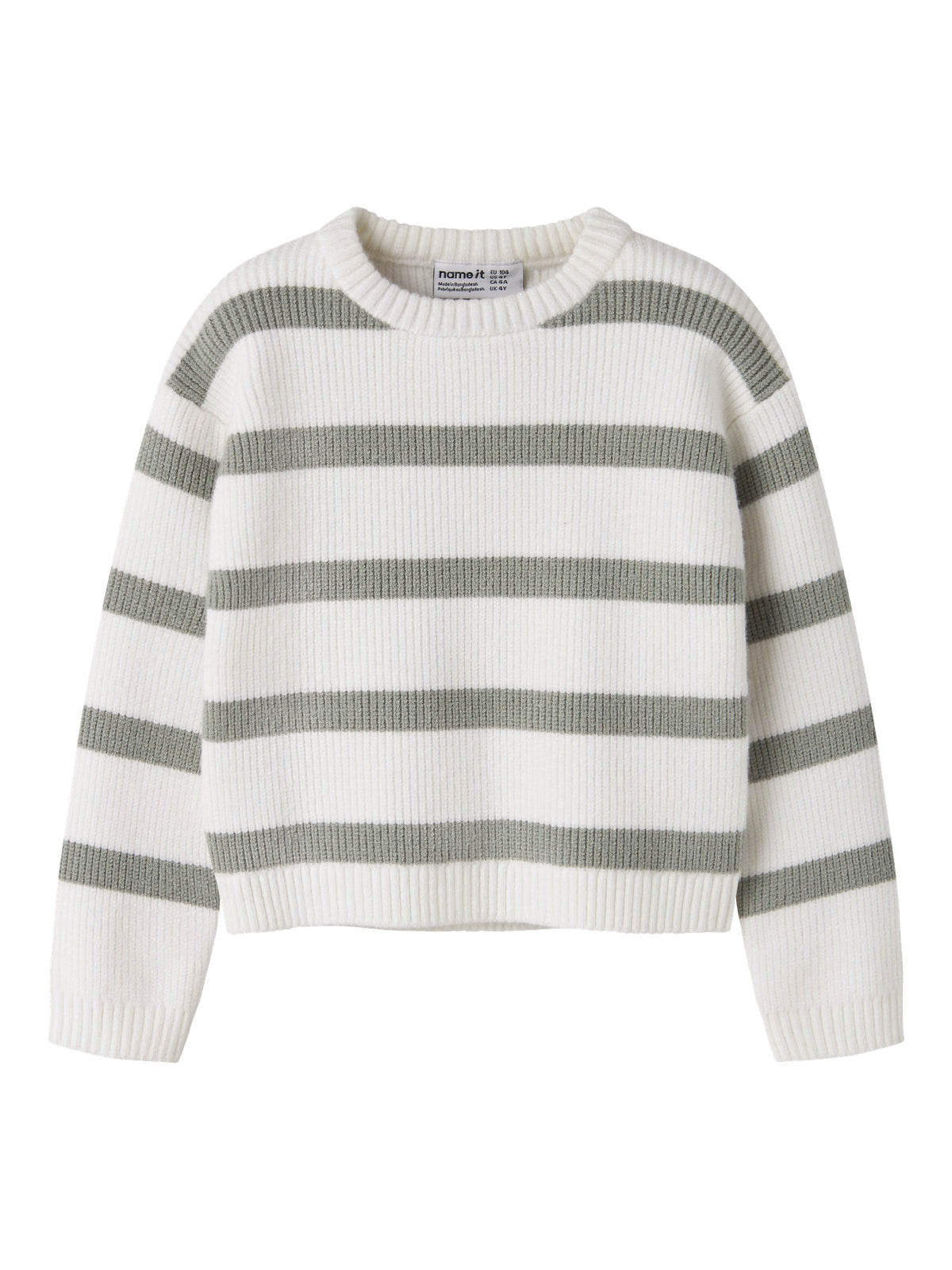 Cloud Dancer W. SHADOW STRIPES Striktrøje fra Name it - 13248456