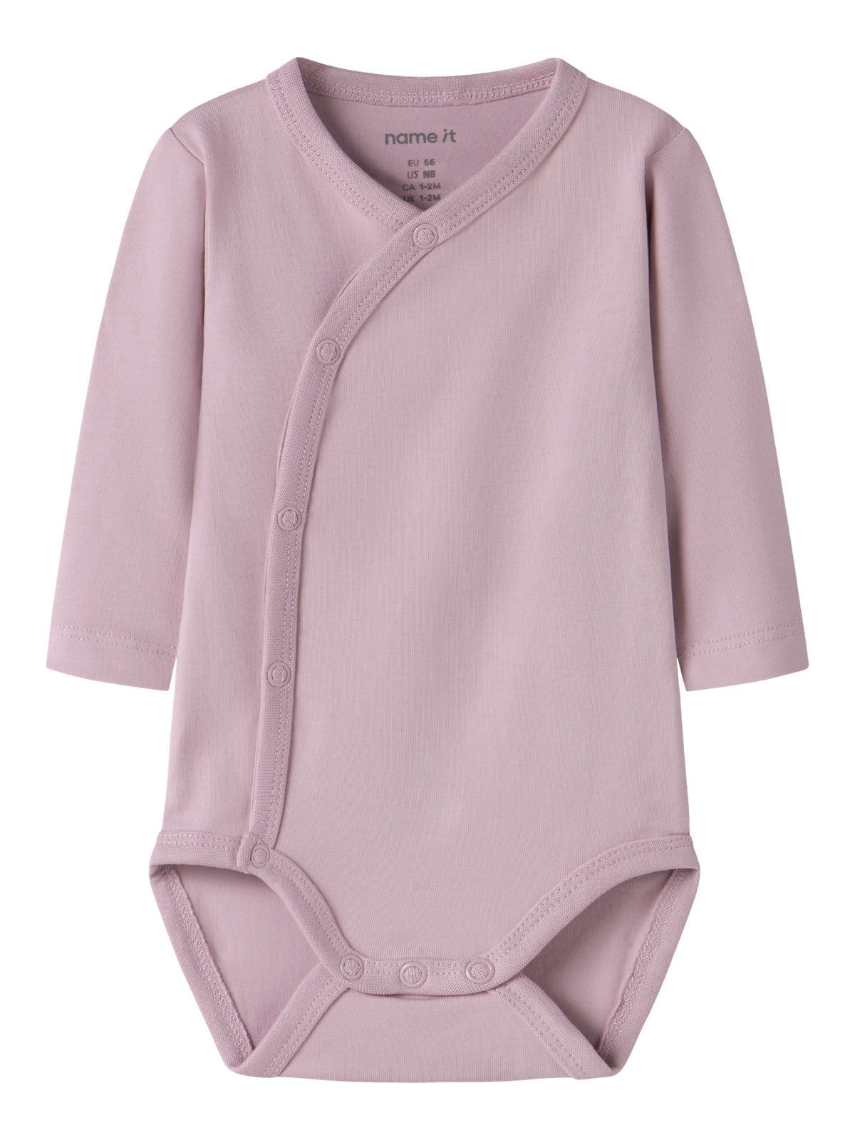 Purple- Burnished Lilac - name it - Body - with long sleeves - 13249094