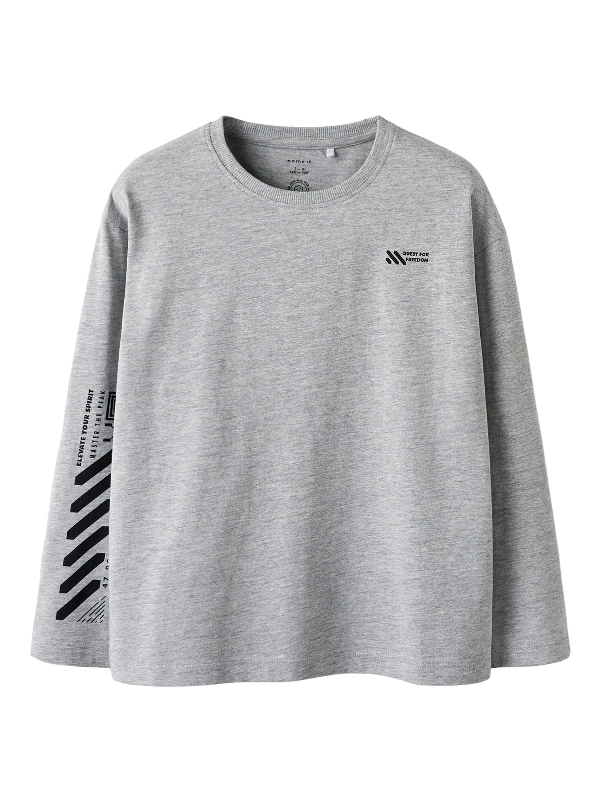 Grey Melange Bluser fra Name it - 13251327