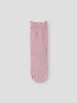 Lavender Gray 2P LAVNEDER GRAY + DAWN PINK Strømper fra Name it - 13252069
