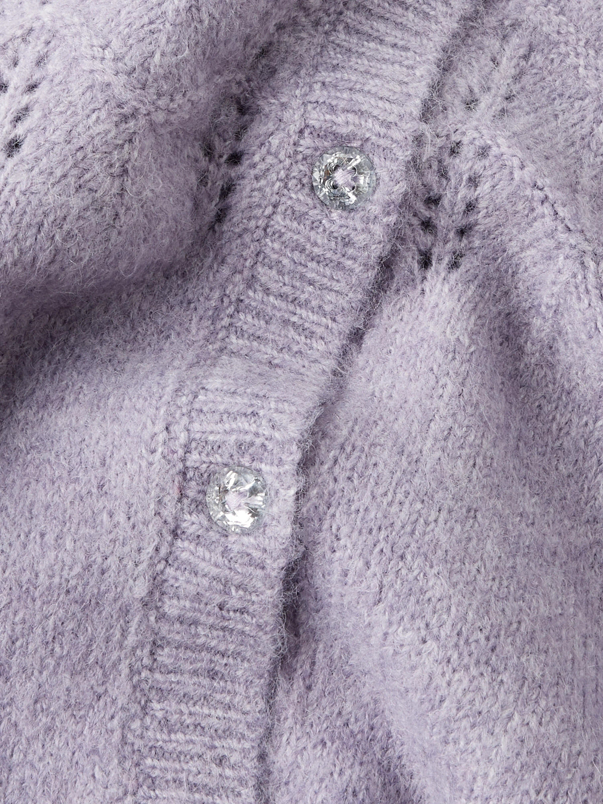 Lavender Gray Cardigan,Striktrøje fra Name it - 13252430