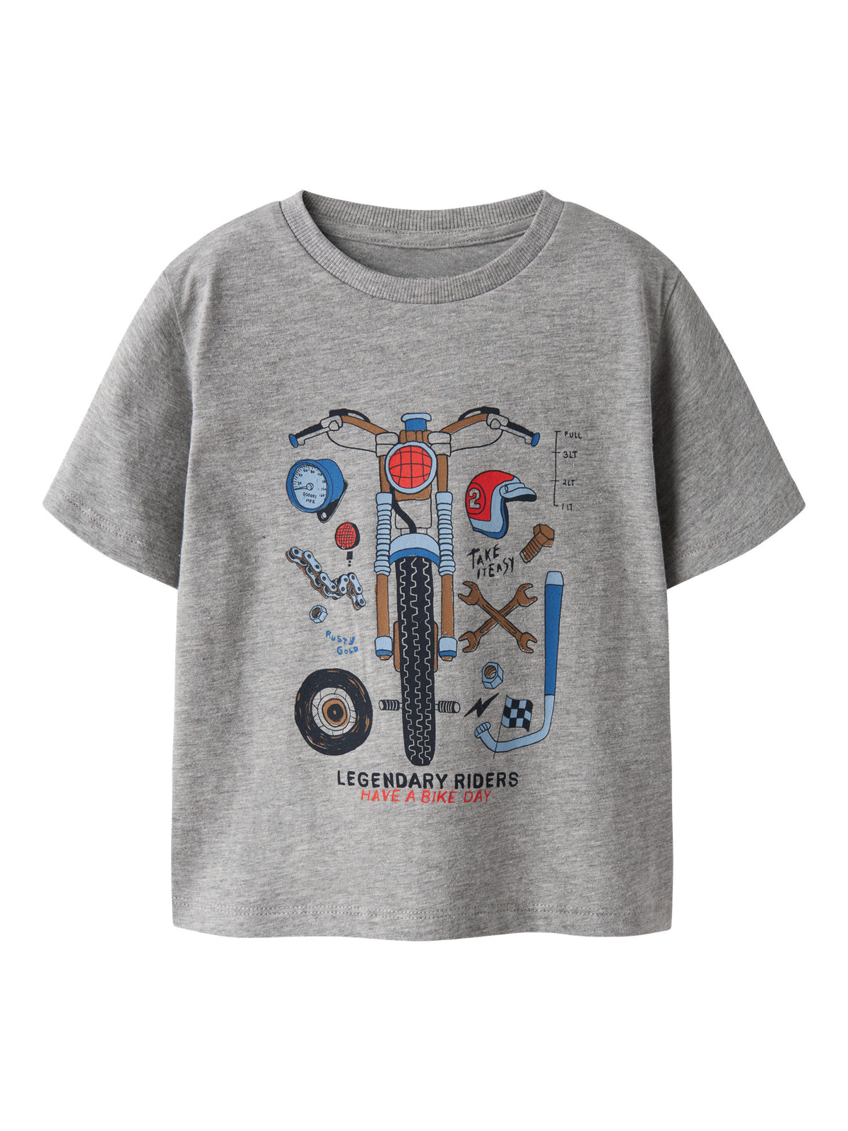 Grey Melange Bluser fra Name it - 13252537