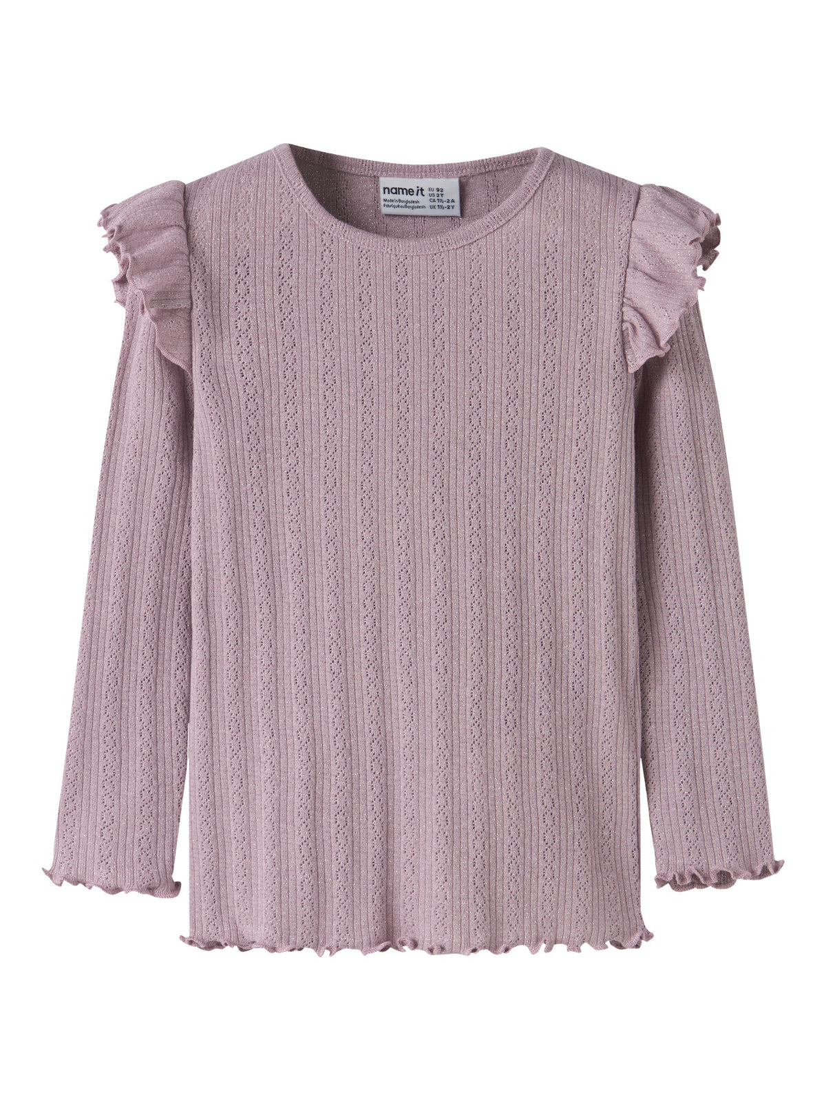 Lyserød Bluser fra Name it - 13252760