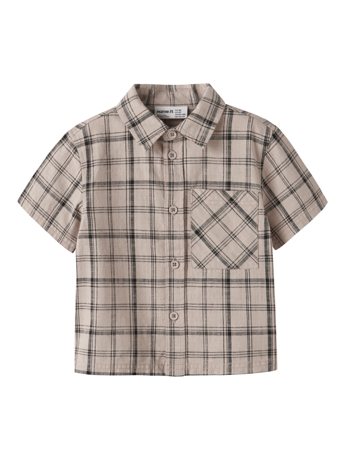 Chateau Gray CHECK Bluse fra Name it - 13255086