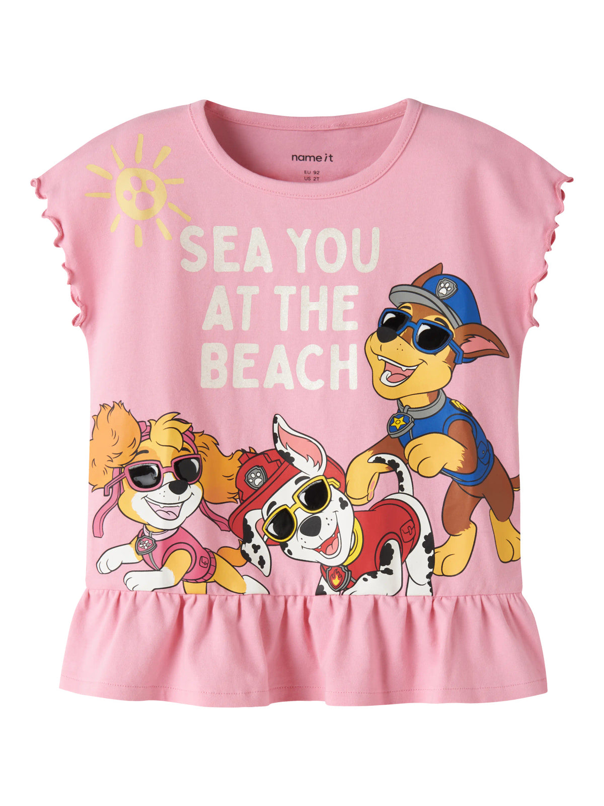 Pink Drink Bluse fra Name it - 13255651