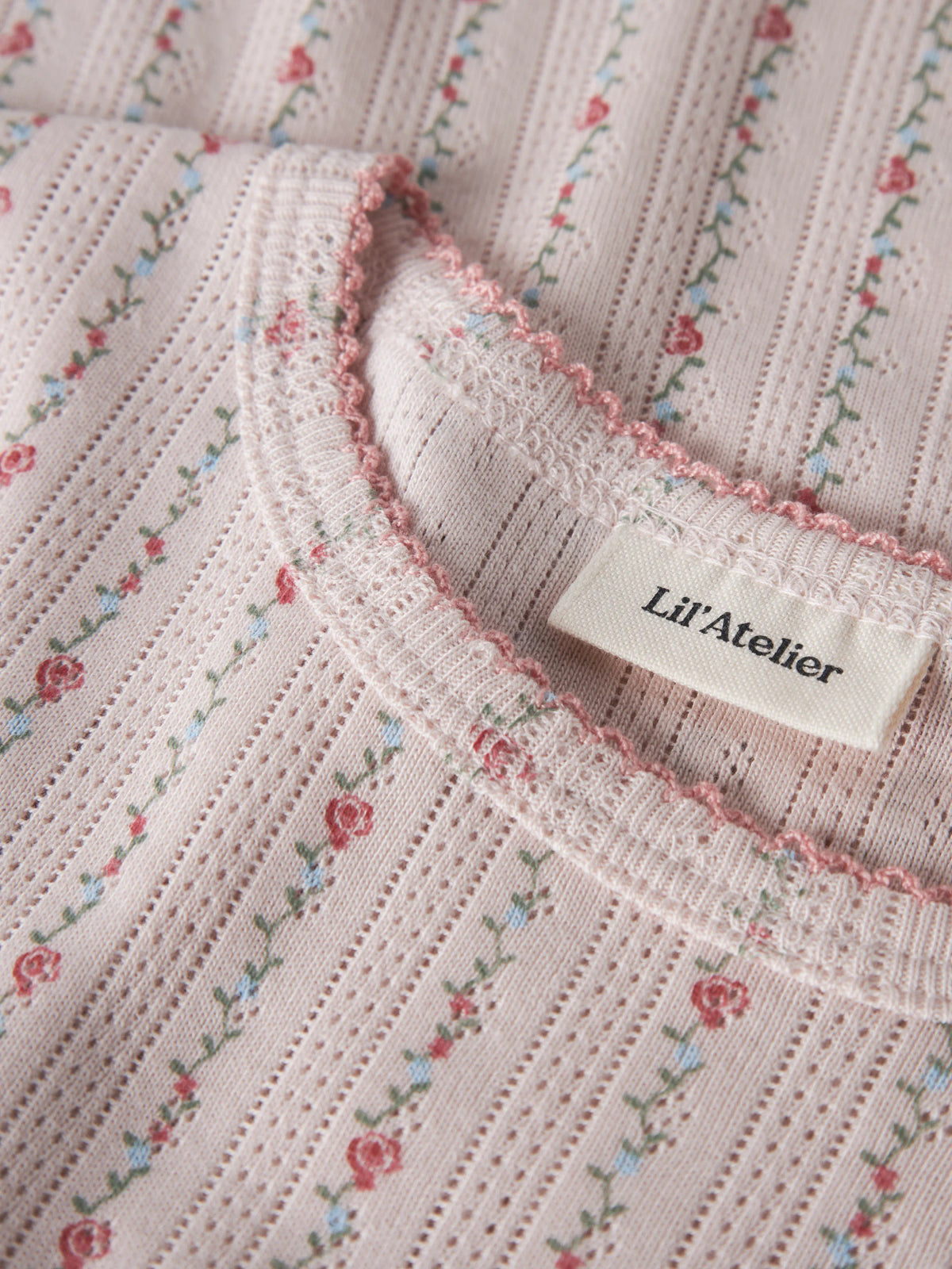 Morganite FLOWER Top fra Lil'Atelier - 13255960