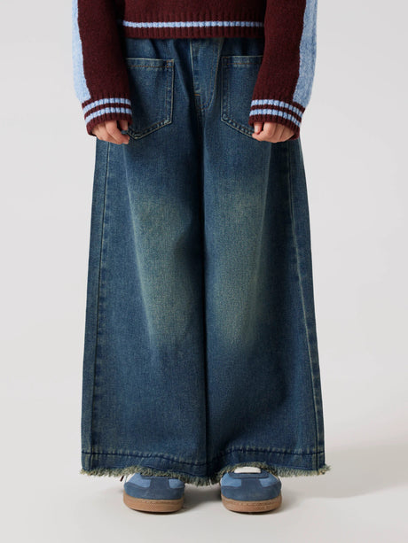 Blå Vintage Medium Blue denim bukser  fra Name it - 13256113