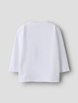 Bright White Bluse fra Name it - 13256241