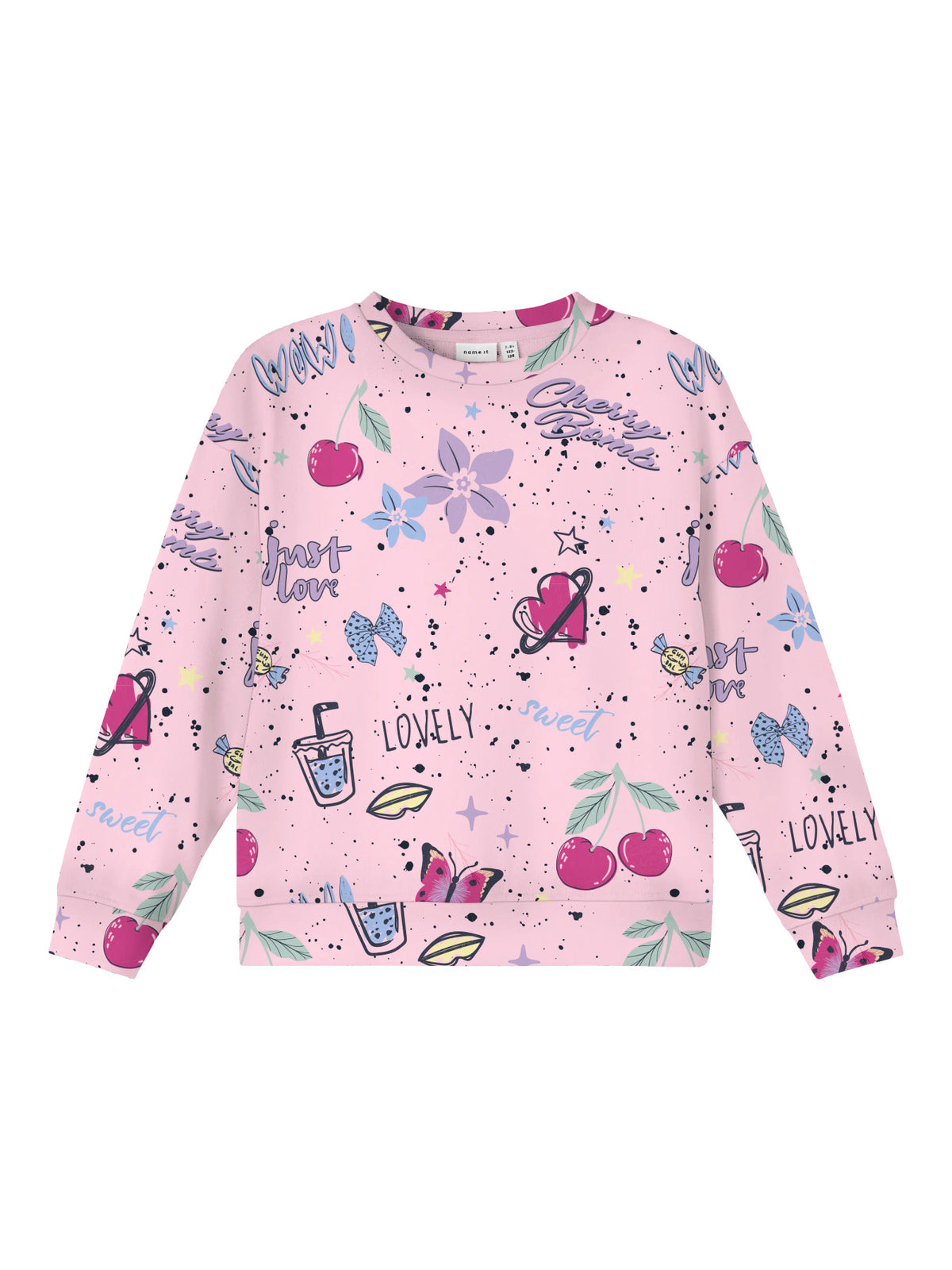 Pink-A-Boo Sweatshirt fra Name it - 13256421