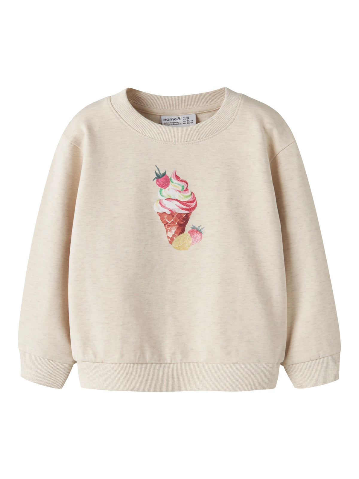 Peyote Melange Sweatshirt fra Name it - 13256766