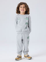 Grey Melange Sweatshirt fra Name it - 13256886