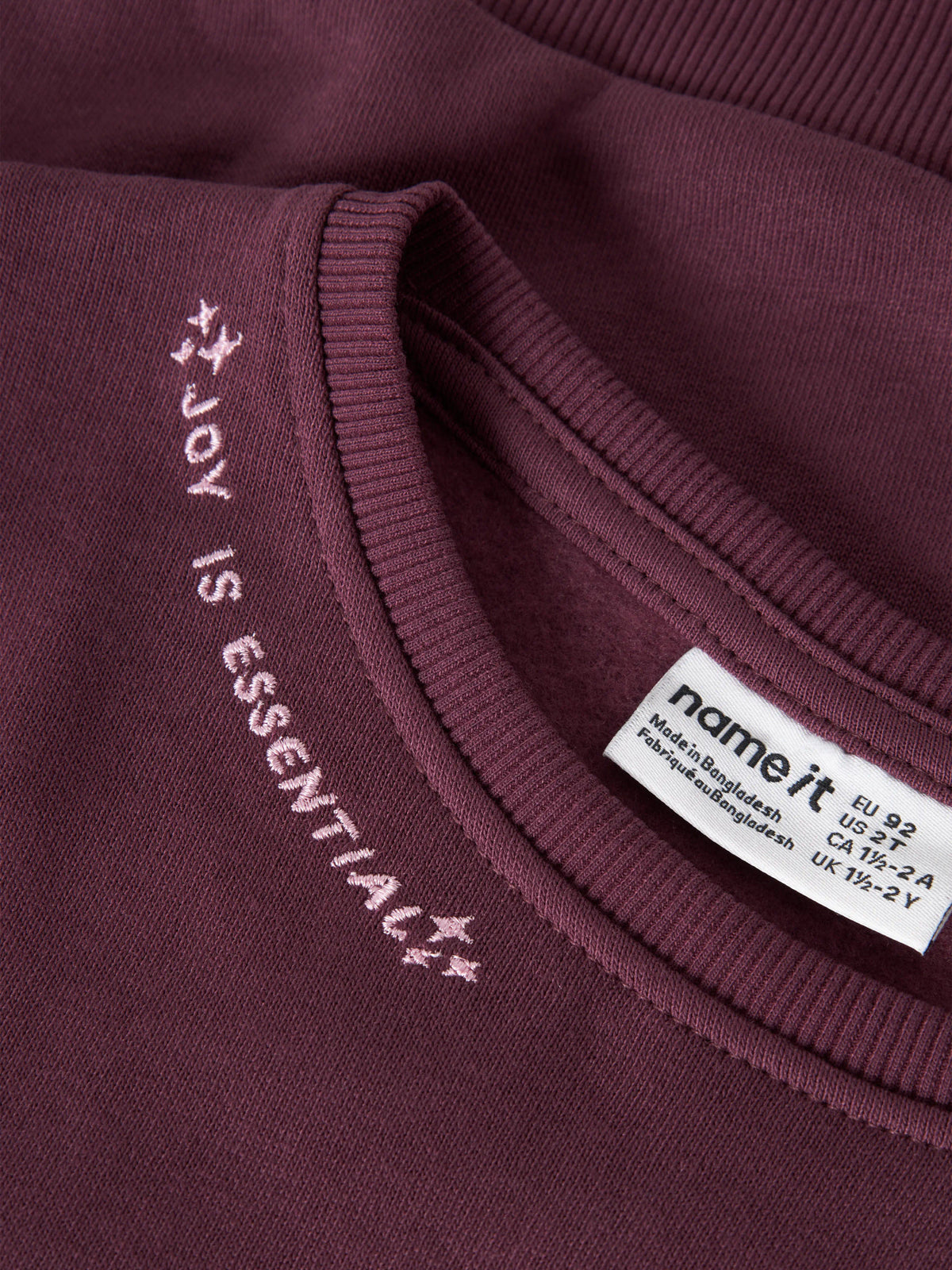 Mauve Wine Sweatshirt fra Name it - 13256964
