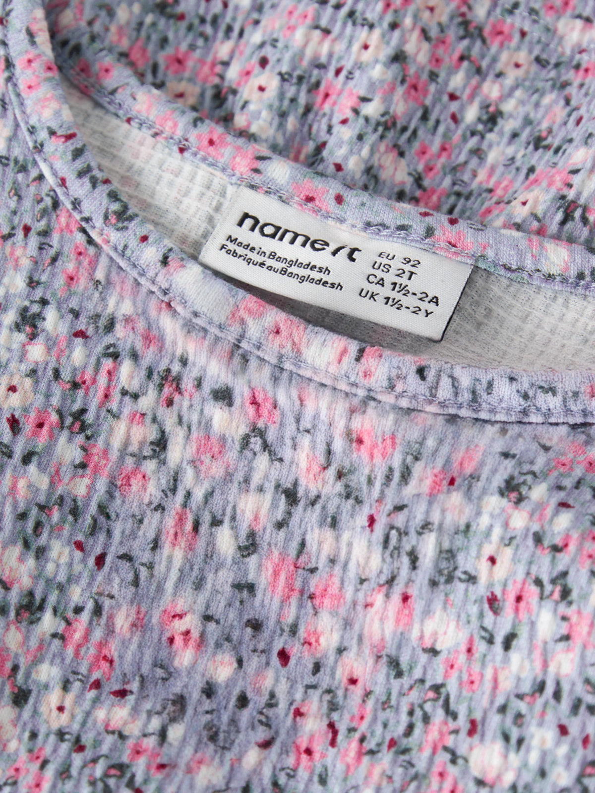 Subdued Blue Bluse fra Name it - 13257446