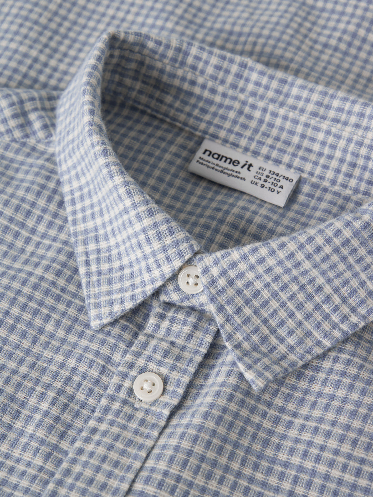 Ashley Blue SMALL CHECK Bluse fra Name it - 13257535