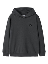 Dark Grey Melange Sweatshirt fra Name it - 13258118