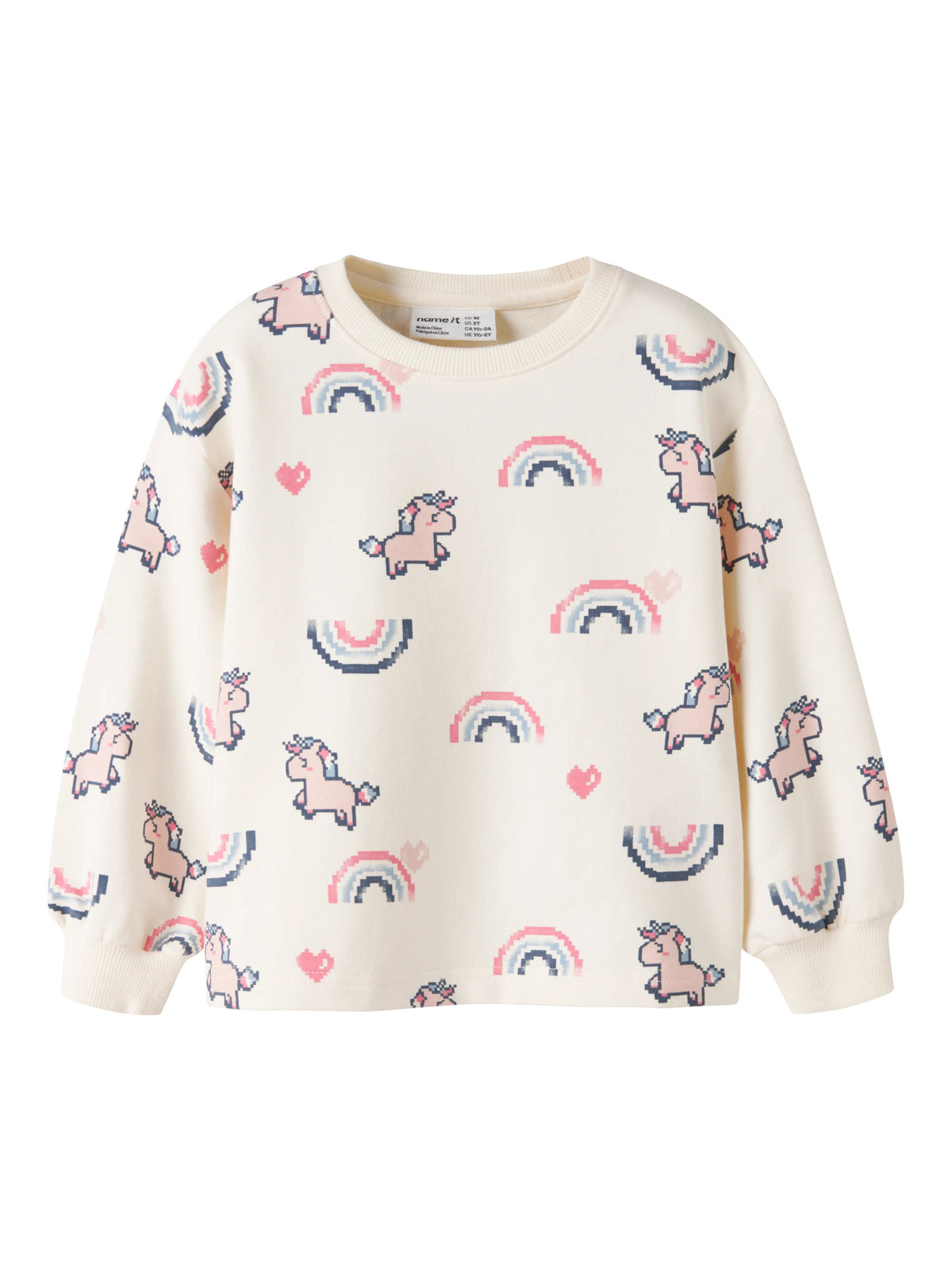 Antique White Sweatshirt fra Name it - 13258357