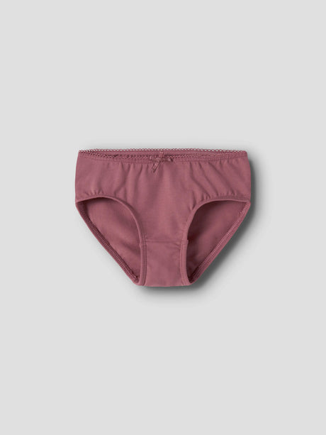Parfait Pink w/ Rumba Red + Mauvewood Undertøj fra Name it - 13258437
