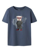 Vintage Indigo Bluse fra Name it - 13258488