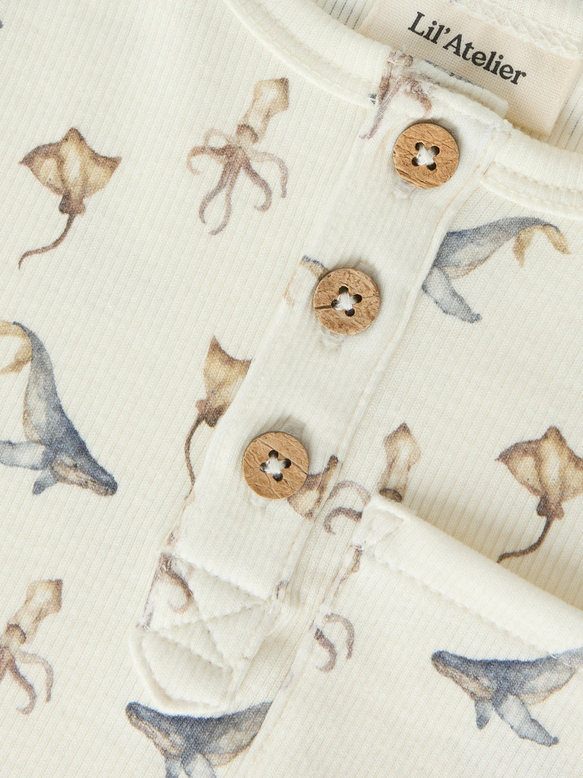 Coconut Milk SEA ANIMALS Top fra Lil'Atelier - 13259929
