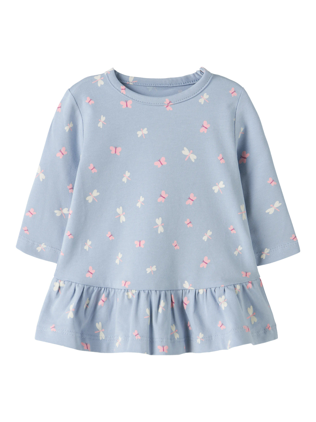 Subdued Blue Butterflies Bluse fra Name it - 13260554