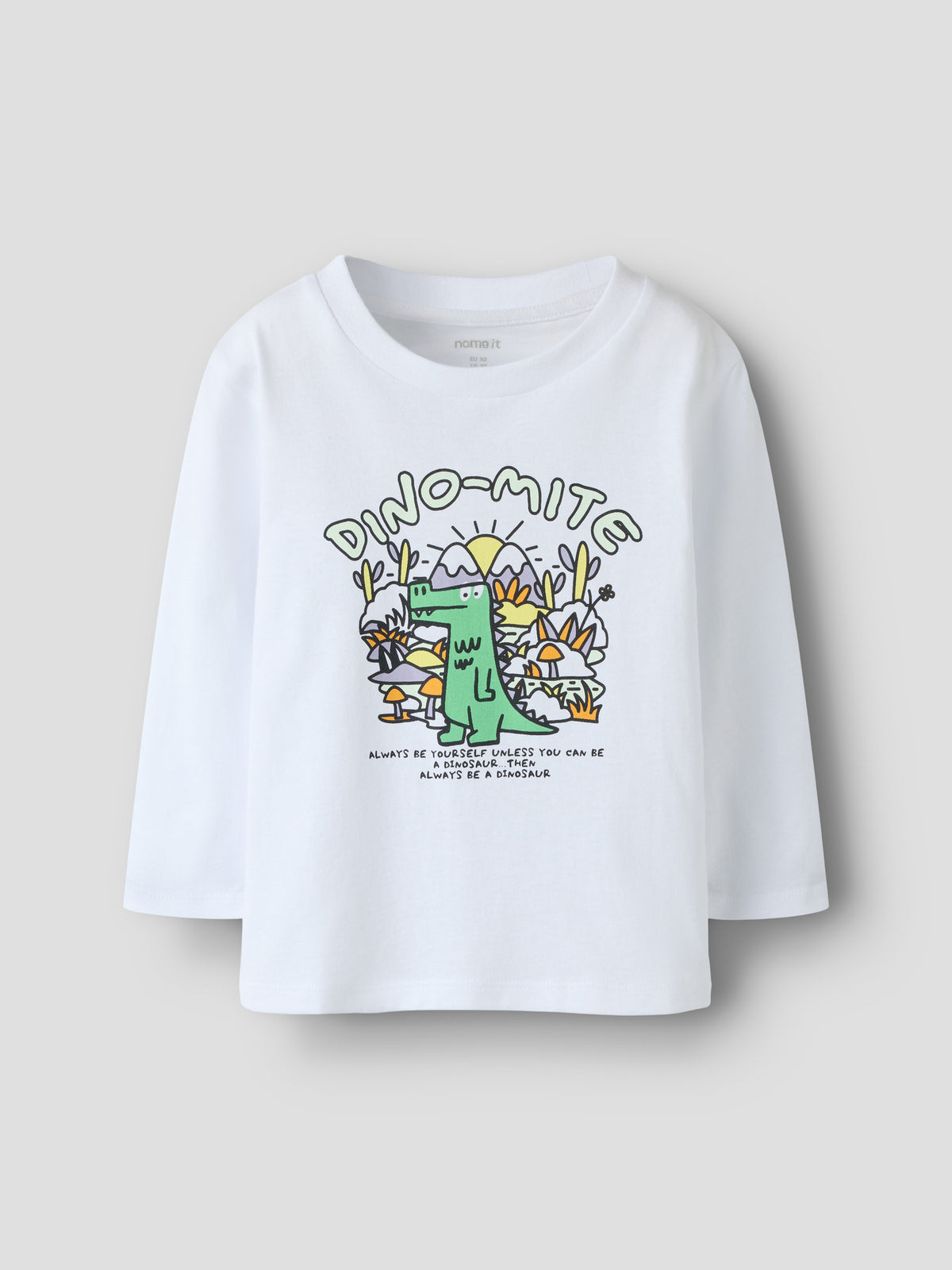 Bright White Top fra Name it - 13260700