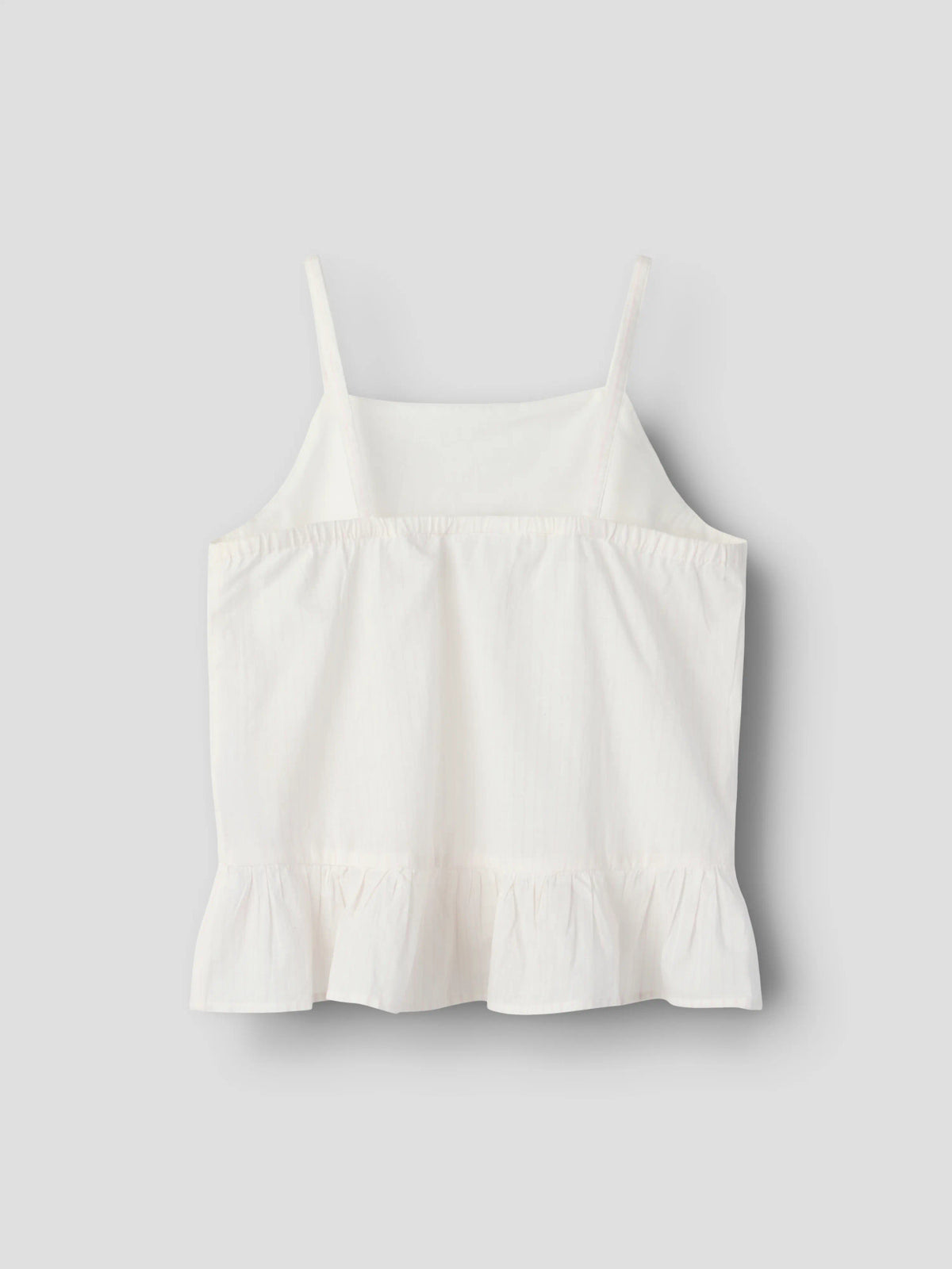 Bright White PINK-A-BOO Top fra Name it - 13260759