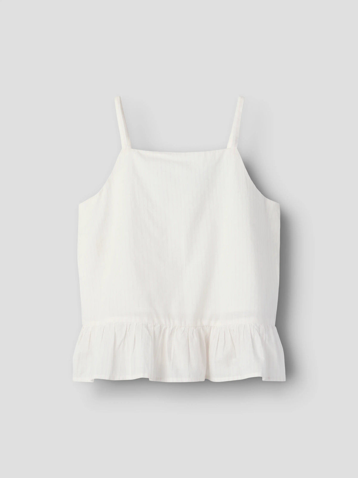 Bright White PINK-A-BOO Top fra Name it - 13260759