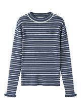 Vintage Indigo BRIGHT WHITE Striktrøje fra Name it - 13260942