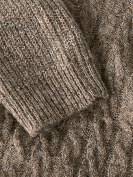 Taupe Gray Striktrøje fra Name it - 13264701