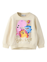 Peyote Melange Sweatshirt fra Name it - 13265620 - FORUDBESTILLING