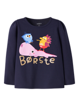 Evening Blue Bluse fra Name it - 13265629 - FORUDBESTILLING