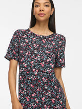 Black PINK/BLUE FLOWERS Kjole fra VILA - 14078934