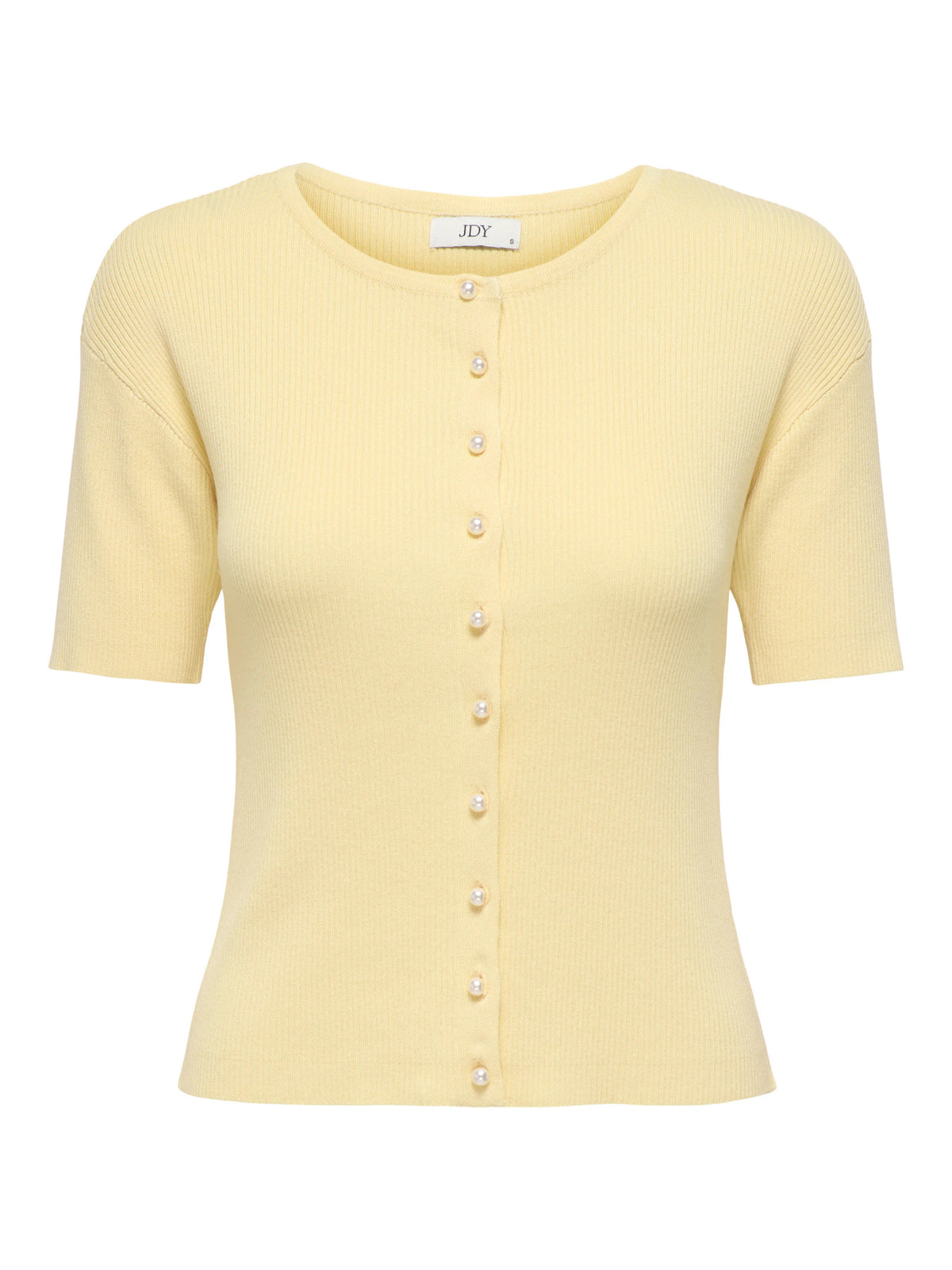 Gul Cardigan,Striktrøje - JDY - 15369786