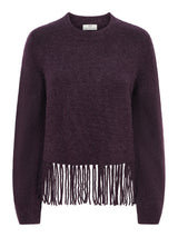 Plum Perfect MELANGE Striktrøje fra JDY - 15374485