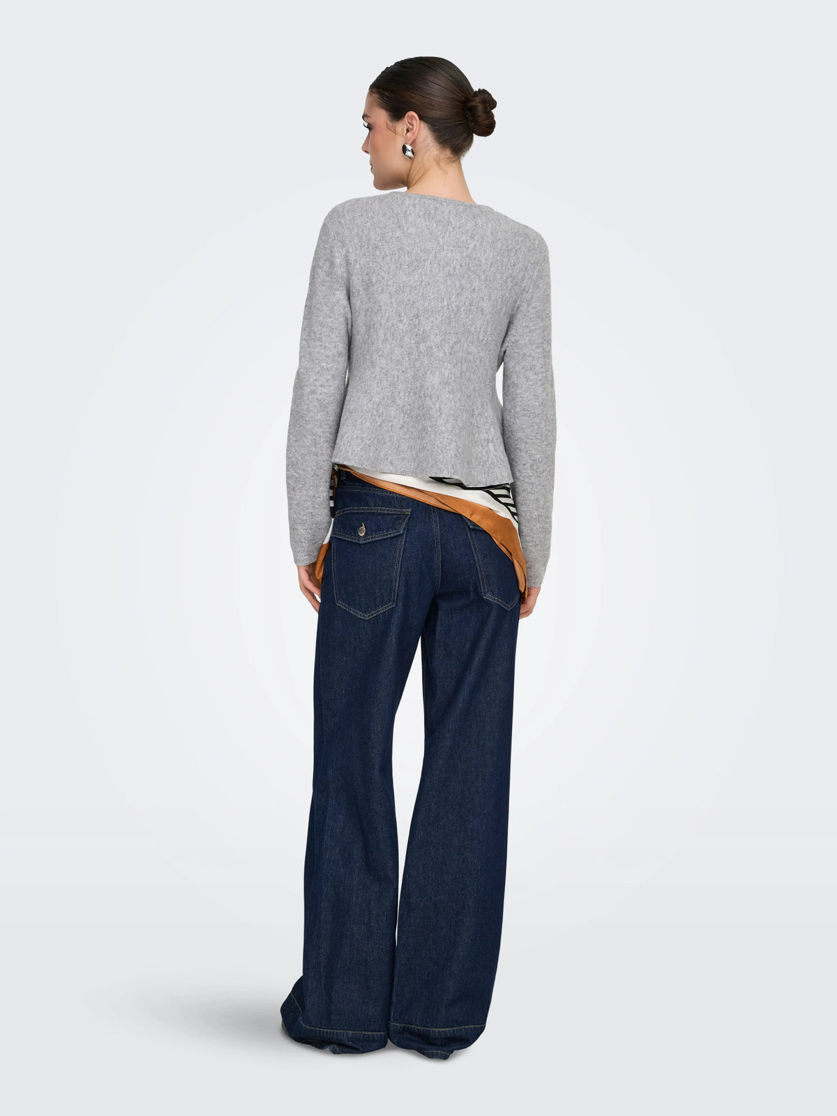 Grå Cardigan,Striktrøje - JDY - 15377817