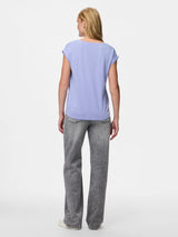 Blå Bluse fra PIECES - 17078572