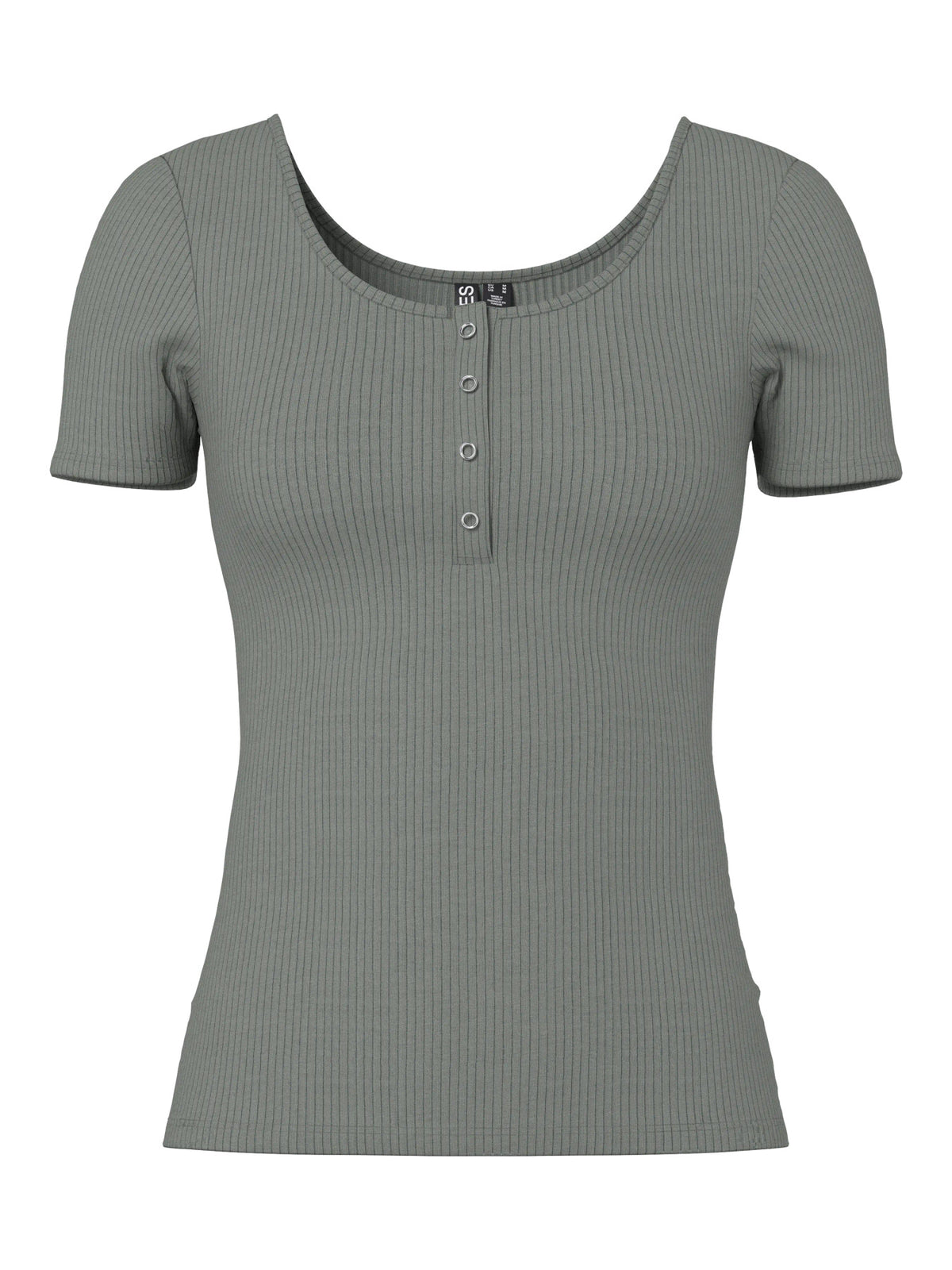 Grå Bluse fra PIECES - 17101439
