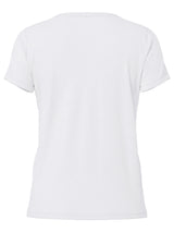 PIECES Bright White GOLD HEART OUTLINE Bluse - 17102921