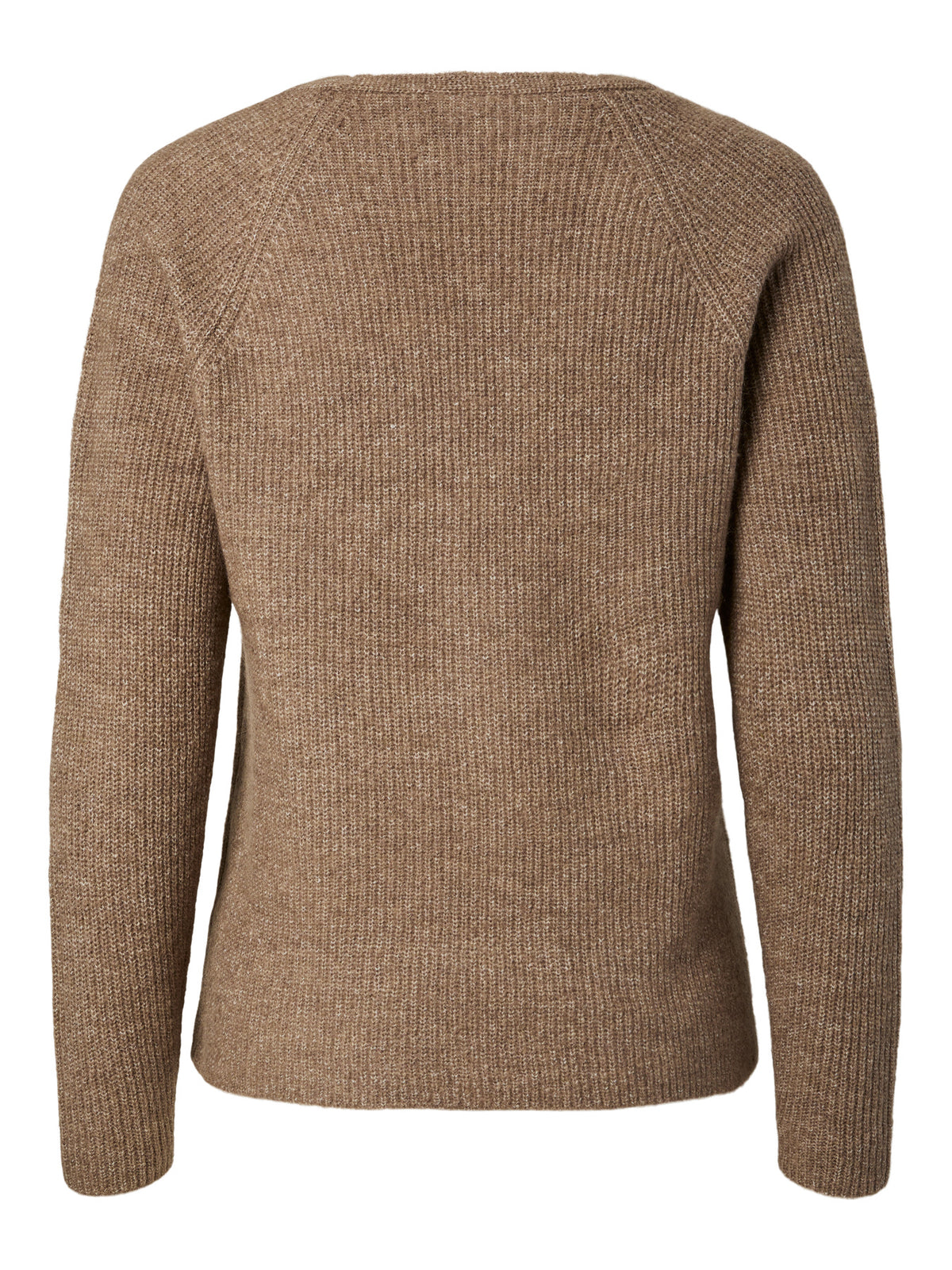 Brun Striktrøje fra PIECES - 17114251